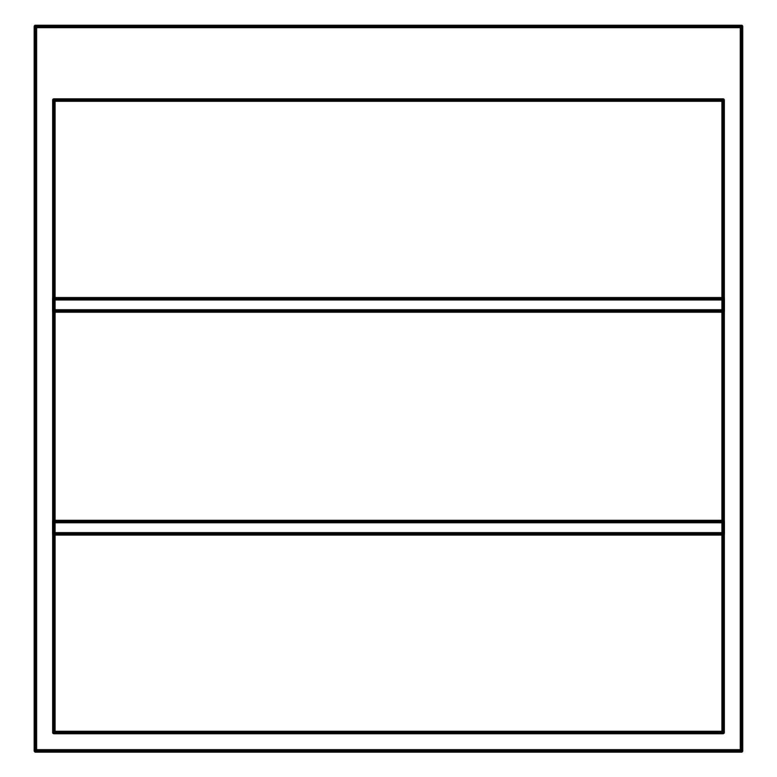 Fabuwood Allure Fusion Stone 30"W x 30"H Wall Open Shelf Photo